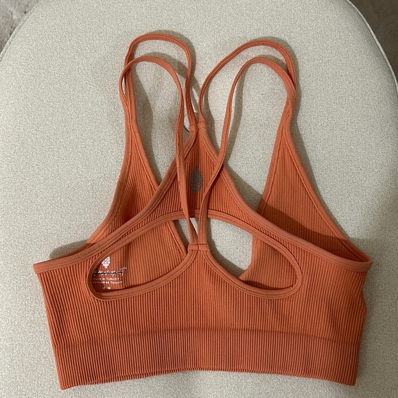 Free People, Bralette/Sports Bra, Medium, Orange, NWOT - Picture 4 of 6